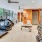 a room with exercise equipment