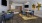 a room with chairs and a table